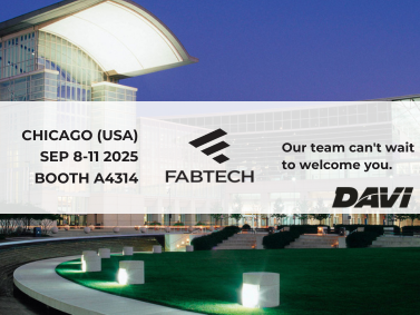 Visit us at FABTECH Chicago (USA), from 8th to 11th of September 2025